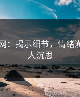 51爆料网：揭示细节，情绪澎湃，让人沉思